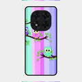 Owl Glossy Metal Case Cover For Redmi Note 14 Pro 5G