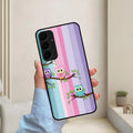 Owl Glossy Metal Case Cover For Samsung - ShopOnCliQ
