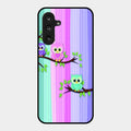 Owl Glossy Metal Case Cover For Samsung Galaxy F36 5G