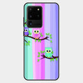 Owl Glossy Metal Case Cover For Samsung Galaxy S20 Ultra