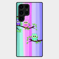 Owl Glossy Metal Case Cover For Samsung Galaxy S25 Ultra 5G