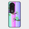 Owl Glossy Metal Case Cover For Vivo T4 Ultra 5G