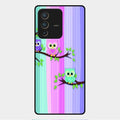 Owl Glossy Metal Case Cover For Vivo V23 Pro 5G
