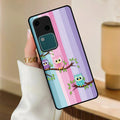 Owl Glossy Metal Case Cover For Vivo - ShopOnCliQ