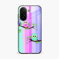 Owl Glossy Metal Case Cover For Vivo V60e 5G
