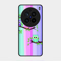 Owl Glossy Metal Case Cover For Vivo X200 Pro 5G