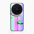 Owl Glossy Metal Case Cover For Vivo X300 Pro 5G
