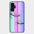 Owl Glossy Metal Case Cover For Vivo X50 5G