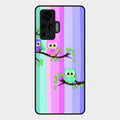 Owl Glossy Metal Case Cover For Vivo X50 Pro 5G