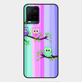 Owl Glossy Metal Case Cover For Vivo Y21T