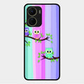 Owl Glossy Metal Case Cover For Vivo Y56 5G