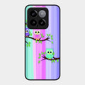 Owl Glossy Metal Case Cover For Xiaomi 14 5G