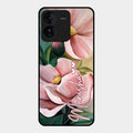Paint Floral Poster Glass Case Cover For Iqoo Z9 5G