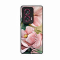 Paint Floral Poster Glass Case Cover For Motorola G96 5G