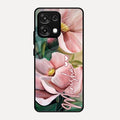 Paint Floral Poster Glass Case Cover For Oppo F31 5G