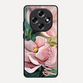 Paint Floral Poster Glass Case Cover For Oppo F31 Pro 5G