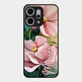 Paint Floral Poster Glass Case Cover For Oppo Reno 14 Pro 5G