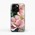 Paint Floral Poster Glass Case Cover For Oppo Reno 15 Pro 5G