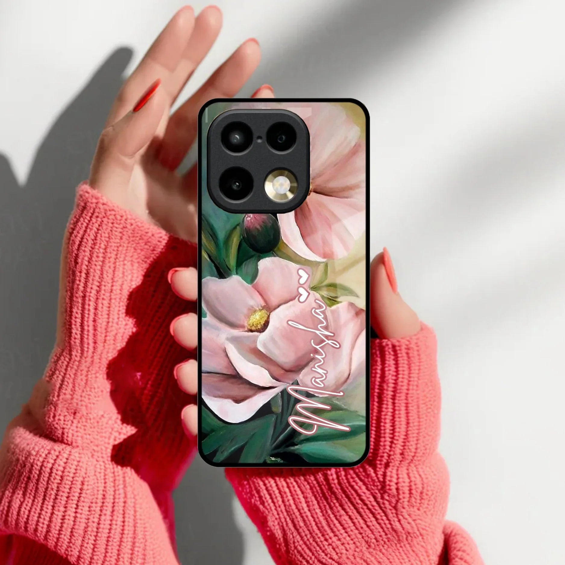 Marble Glass Finish Phone Case And Cover For Realme/Narzo