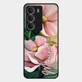 Paint Floral Poster Glass Case Cover For Realme P3 Lite 5G