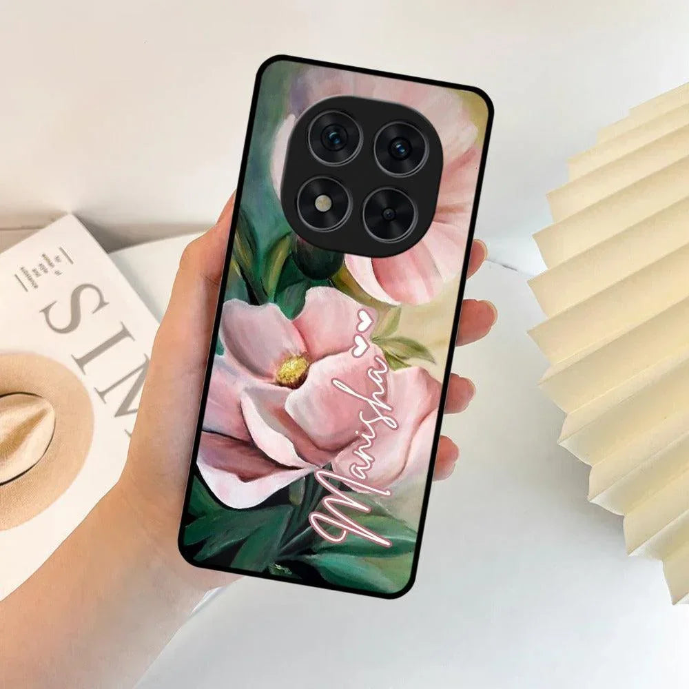 Paint Floral Poster Glass Case Cover For Poco - ShopOnCliQ