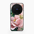 Paint Floral Poster Glass Case Cover For Vivo X300 Pro 5G