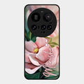 Paint Floral Poster Glass Case Cover For Xiaomi 15 Ultra 5G