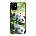 Panda Glossy Metal Case Cover For iPhone 12 mini