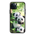 Panda Glossy Metal Case Cover For iPhone 12 Pro