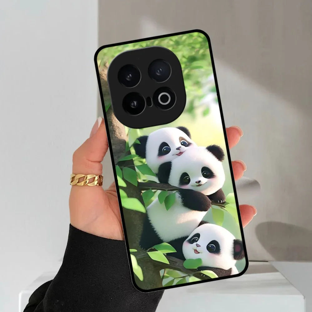 Panda Glossy Metal Case Cover For Vivo - ShopOnCliQ