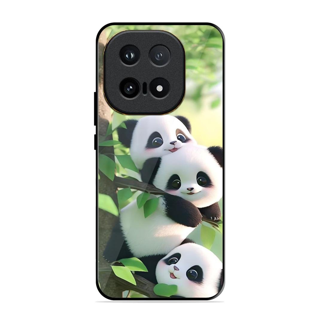 Panda Glossy Metal Case Cover For iQOO 15 5G