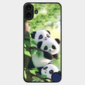 Panda Glossy Metal Case Cover For Nothing Cmf Phone 1