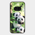Panda Glossy Metal Case Cover For Nothing Phone 2A 5G