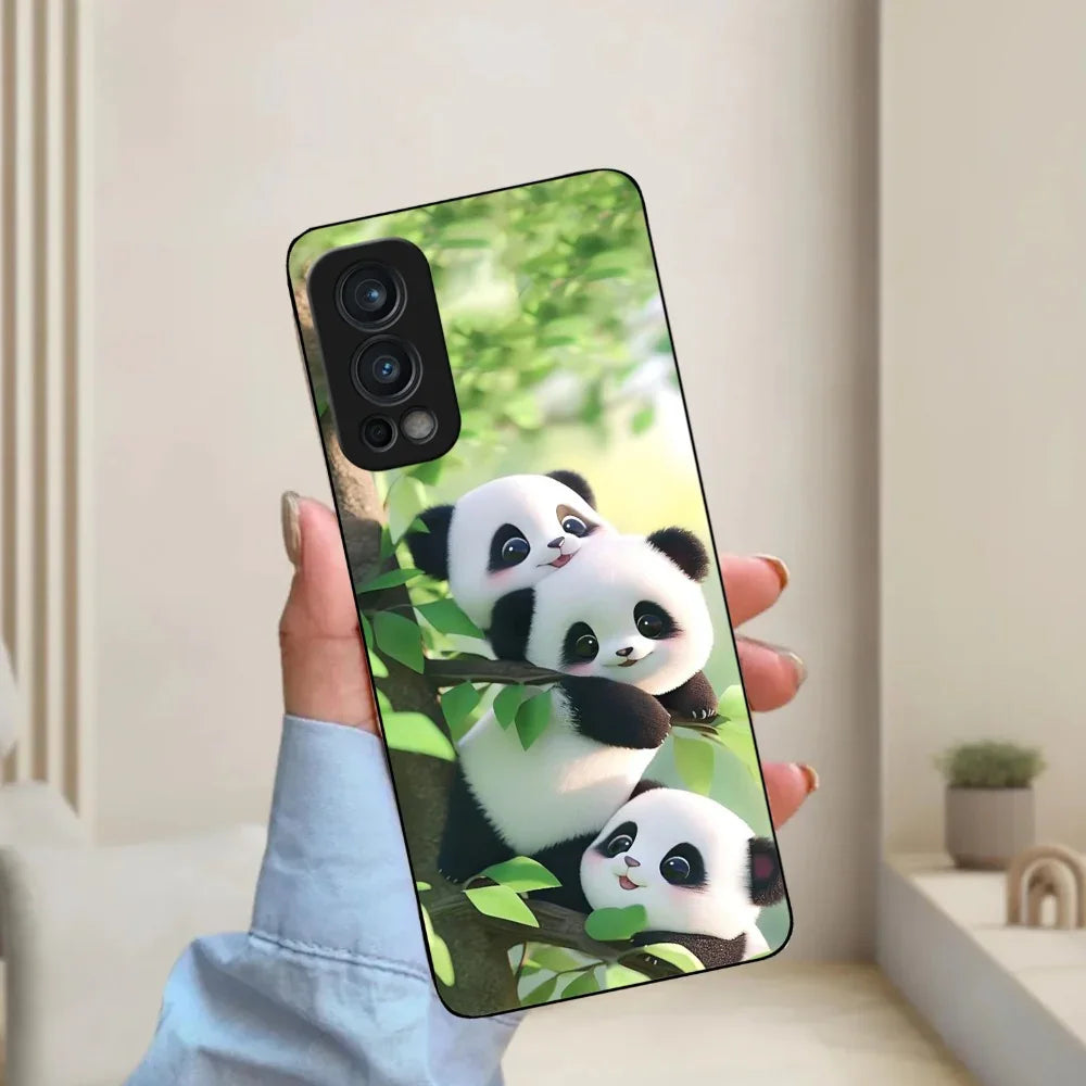 Panda Glossy Metal Case Cover For OnePlus - ShopOnCliQ