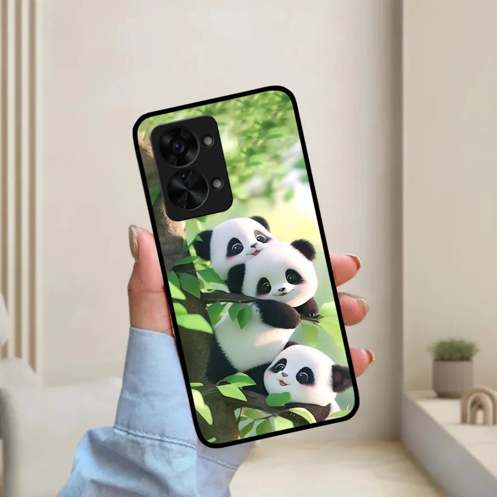 Panda Glossy Metal Case Cover For OnePlus - ShopOnCliQ