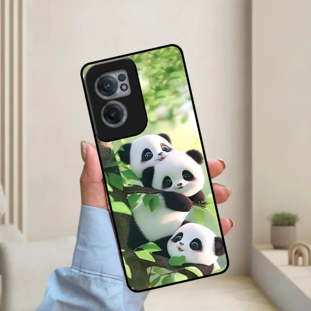 Panda Glossy Metal Case Cover For OnePlus - ShopOnCliQ
