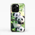 Panda Glossy Metal Case Cover For Oppo Reno15 Pro Mini 5G