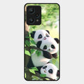 Panda Glossy Metal Case Cover For Realme 9 Pro 5G