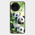 Panda Glossy Metal Case Cover For Realme C67 5G