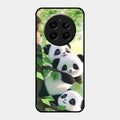 Panda Glossy Metal Case Cover For Realme Narzo 70 5G