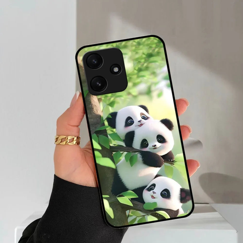 Panda Glossy Metal Case Cover For Redmi - ShopOnCliQ