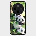 Panda Glossy Metal Case Cover For Vivo T4 5G