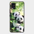 Panda Glossy Metal Case Cover For Vivo V20 Pro 5G