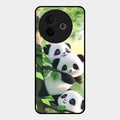 Panda Glossy Metal Case Cover For Vivo Y39 5G