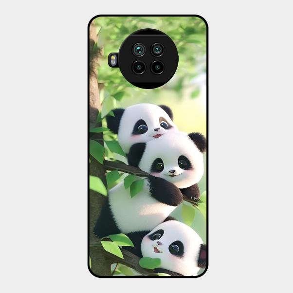Panda Glossy Metal Case Cover For Xiaomi Mi 10I 5G