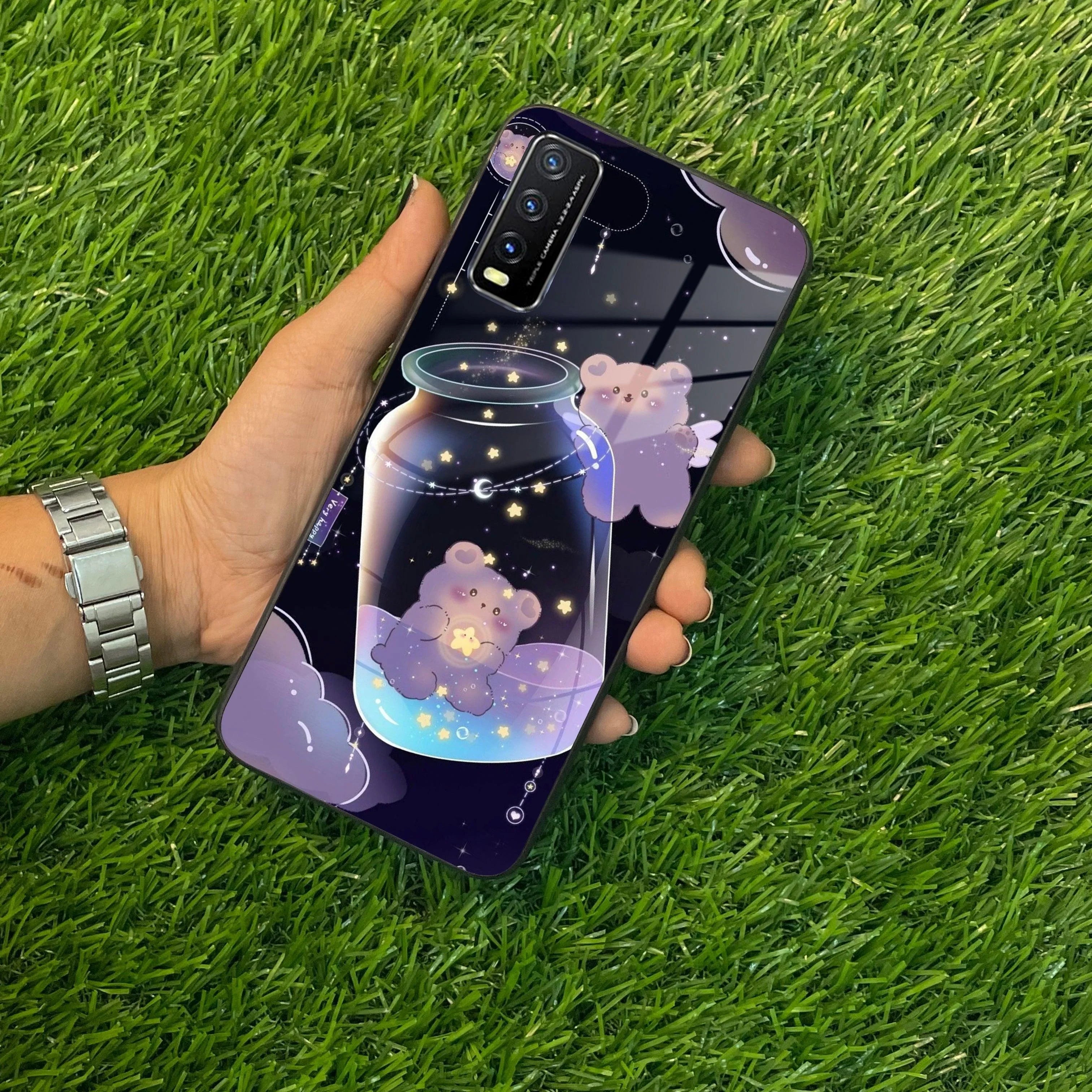 Sky Panda Design Glass Phone Case Cover V2 For Vivo - ShopOnCliQ