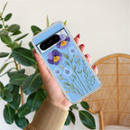 Pansies flowers Anti Yellow Case For Google Pixel 8 Pro 5G