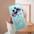 Pansies flowers Transparent Silicon Case For iQOO Z10 5G