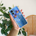 Pansies flowers Anti Yellow Case For Motorola Edge 40 5G