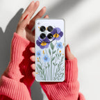 Pansies flowers Anti Yellow Case For OnePlus 12 5G